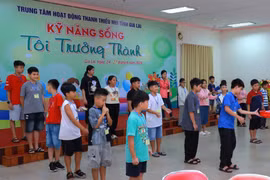 Trang bị kỹ năng sống “Tôi trưởng thành”cho 47 em thiếu nhi