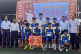 Chư Sê: Hơn 100 vận động viên tham gia Giải bóng đá thiếu niên hè năm 2023