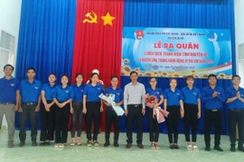 Ia Pa ra quân Chiến dịch Thanh niên tình nguyện hè năm 2023