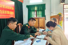 Ban Chỉ huy Quân sự Tp Pleiku chi 279 triệu cho 90 đối tượng chính sách nhận trợ cấp một lần 