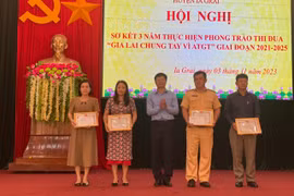 Ia Grai tước giấy phép lái xe 670 trường hợp vi phạm an toàn giao thông