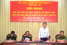 Chủ tịch UBND tỉnh Trương Hải Long: Phối hợp giữ vững ổn định an ninh chính trị, trật tự an toàn xã hội