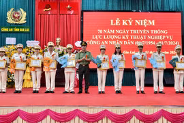 Công an tỉnh Gia Lai kỷ niệm 70 năm ngày truyền thống lực lượng Kỹ thuật nghiệp vụ