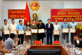 Ia Grai khen thưởng 23 tập thể, cá nhân trong phong trào xây dựng nông thôn mới giai đoạn 2021-2023