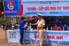 Công an tỉnh Gia Lai tiếp sức mùa thi năm 2023