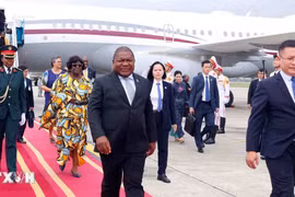 Tổng thống CH Mozambique và phu nhân bắt đầu thăm chính thức Việt Nam