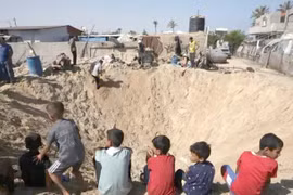 Xung đột ở Dải Gaza khiến khoảng 21.000 trẻ em bị mất tích 