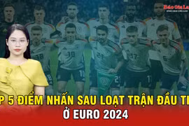 Tốp 5 điểm nhấn sau loạt trận đầu tiên ở Euro 2024
