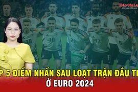 Tốp 5 điểm nhấn sau loạt trận đầu tiên ở Euro 2024