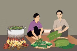 Bếp lửa đêm cuối năm