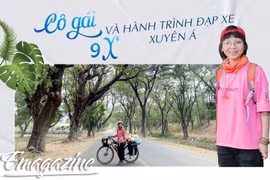 Cô gái 9X và hành trình đạp xe xuyên Á