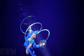 Chương trình 'Những cánh hồng bay': Tôn vinh những nữ nghệ sĩ xiếc dịp 8/3