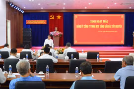 Khẩn trương chuẩn bị đại hội chi bộ, Đảng bộ cơ sở