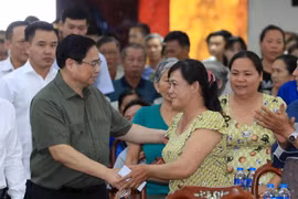 Thủ tướng Phạm Minh Chính thăm, tặng quà, chúc Tết tại Cần Thơ