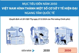 Mục tiêu đến năm 2050, Việt Nam hình thành một số cơ sở y tế hiện đại ngang tầm quốc tế