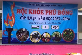 Nam sinh tử vong trong cuộc thi chạy Hội khỏe Phù Đổng ở Quảng Bình