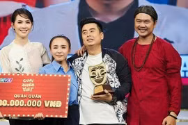 Mạo hiểm treo người trên không, Phan Thị Mơ giành quán quân 'Cười xuyên Việt'