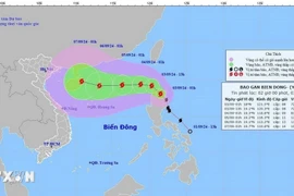 Bão YAGI vào Biển Đông và trở thành bão số 3 trong năm nay