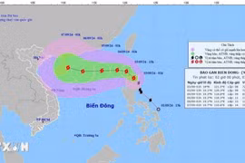 Bão YAGI vào Biển Đông và trở thành bão số 3 trong năm nay