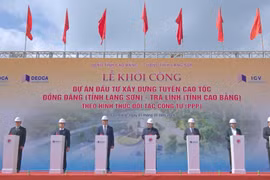 Thủ tướng phát lệnh khởi công Dự án Cao tốc Đồng Đăng-Trà Lĩnh