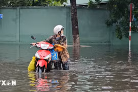 Khu vực Tây Bắc Bộ mưa dông rải rác, có nơi lượng mưa trên 70mm
