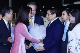 Thủ tướng Phạm Minh Chính và Phu nhân tới Melbourne