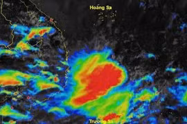 Biển Đông đang thời tiết xấu, khả năng hình thành áp thấp nhiệt đới ngày 23.6