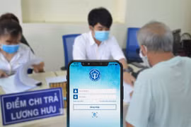 Hơn 60% người hưởng đã nhận lương hưu theo mức mới trong ngày 1-7