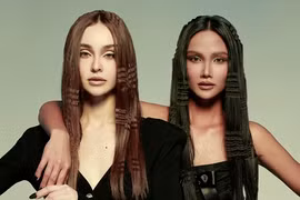 H'Hen Niê đọ vẻ gợi cảm với 'bông hồng lai' MLee