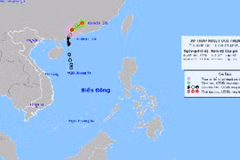 Bão số 1 đổ bộ Trung Quốc, Biển Đông vẫn có sóng cao 4 m