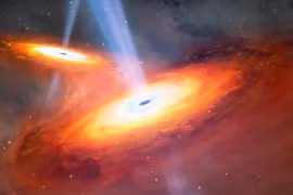 Lần đầu phát hiện 2 lõi thiên hà sáp nhập vào thời bình minh của vũ trụ