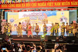 “Làng văn hóa” trong trường nội trú huyện Ia Grai