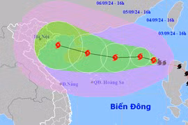 2 kịch bản bão số 3 ảnh hưởng đất liền Việt Nam