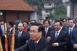 Chủ tịch nước dâng hương tưởng niệm Đức vua An Dương Vương