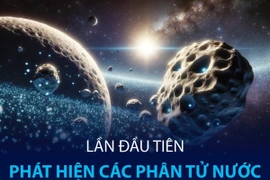 Lần đầu tiên phát hiện các phân tử nước trên bề mặt tiểu hành tinh