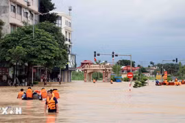 Thái Nguyên tiếp tục cho học sinh nghỉ học để tránh lũ