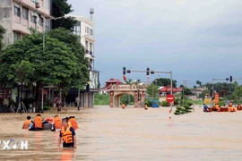 Thái Nguyên tiếp tục cho học sinh nghỉ học để tránh lũ