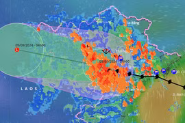 Bão Yagi suy yếu thành áp thấp nhiệt đới, mưa lớn tiếp tục