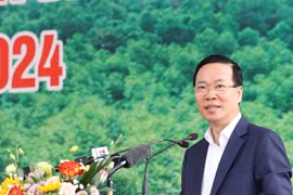 Chủ tịch nước phát động Tết trồng cây 'Đời đời nhớ ơn Bác Hồ' tại Tuyên Quang