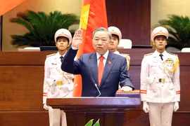 Ông Tô Lâm tuyên thệ nhậm chức Chủ tịch nước Cộng hòa Xã hội Chủ nghĩa Việt Nam