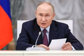 Tổng thống Nga Vladimir Putin đề xuất cập nhật học thuyết hạt nhân