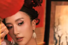 Quỳnh Anh Shyn khoe sắc trong bộ ảnh thời trang Tết