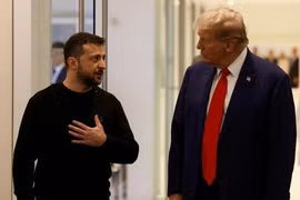 Ông Trump nói có mối quan hệ tốt đẹp với ông Zelensky và ông Putin