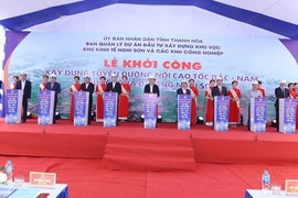 Khởi công tuyến đường ngàn tỉ nối cao tốc Bắc - Nam