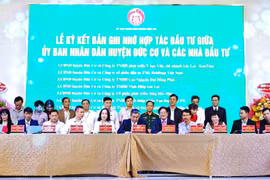 Đức Cơ quyết tâm tạo lập môi trường đầu tư thân thiện