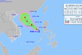 Áp thấp nhiệt đới trên Biển Đông sắp mạnh lên thành bão số 2