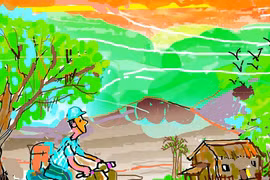 Mùa xuân quê ngoại