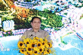 Thủ tướng dự khởi công Tổ hợp du lịch, nghỉ dưỡng và giải trí biển Hòn Thơm