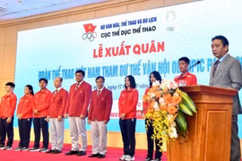 Đoàn thể thao Việt Nam xuất quân dự Olympic Paris 2024