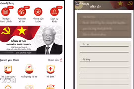 Tri ân Tổng Bí thư Nguyễn Phú Trọng qua Sổ tang điện tử trên ứng dụng VNeID